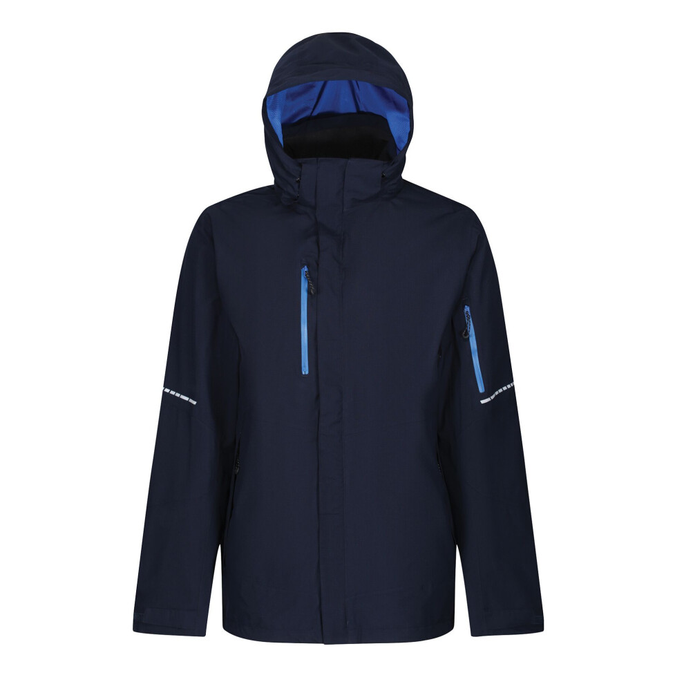 (2XL, Navy/Oxford Blue) Regatta Mens X-Pro Exosphere II Softshell Jacket