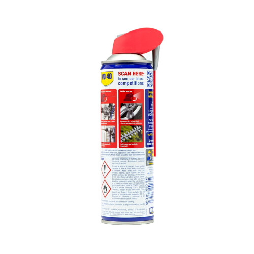 WD-40 Multi-Use Smart Straw 450ml Spray Aerosol Can Clean Rust 1