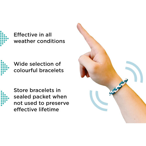 Pestects Mosquito Repellent Bracelet 12 Pack, Adjustable Leather 2