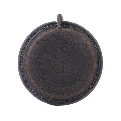 (Black brown) Sewing Tape Measure Leathercowhide Tape Measure For Fabrics Tailors Measurement