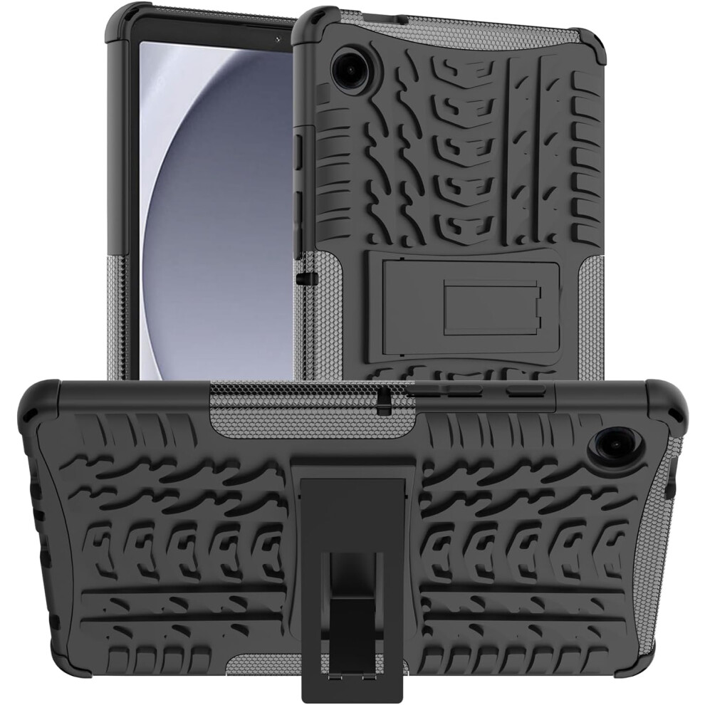 (Black) Samsung Galaxy Tab A9 Shockproof Cover Tablet Case