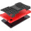 (Red) Samsung Galaxy Tab A9 Shockproof Cover Tablet Case 10