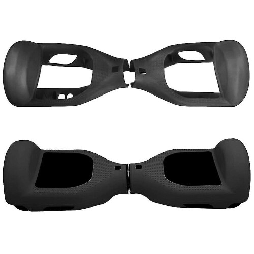(Black) Hhlen Hoverboard Case Silicone Protective Cover For 2 Rader Smart Self Balancing Electro Scooter Cov 2