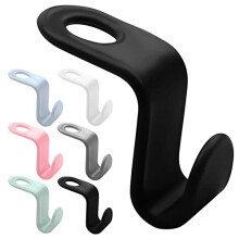 120Pcs Coat Hanger Connector Hooks Drop Connecting Hanger Hook Multi-Layer Stackable Hanger Extender Clips for Closet Wardrobe Organiser Space Saving