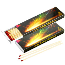 Extra Long Safety Matches x 2 Boxes. Perfect for Kitchen Stoves, Candles, Fireplaces, Wood Burners. 20 cm Long.