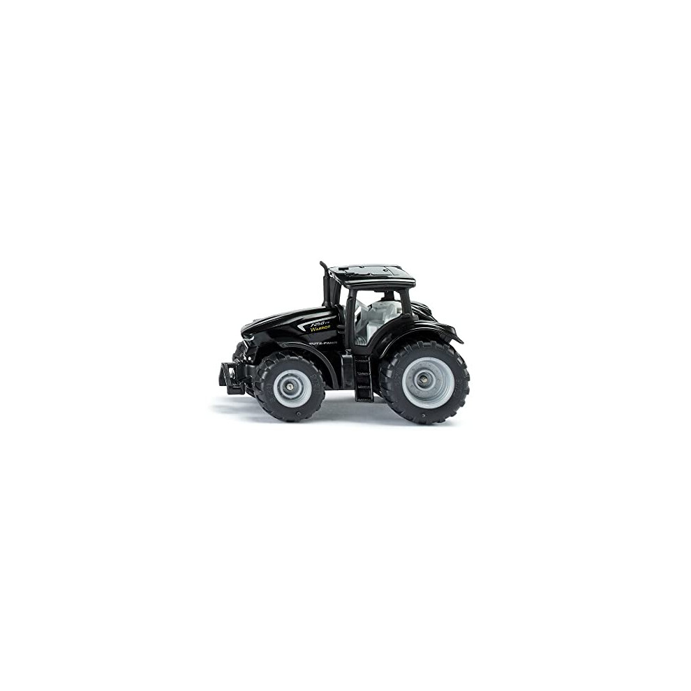 1397, Toy Tractor for Children, Model 'DEUTZ-FAHR TTV 7250 Warrior', Metal/Plastic, Black