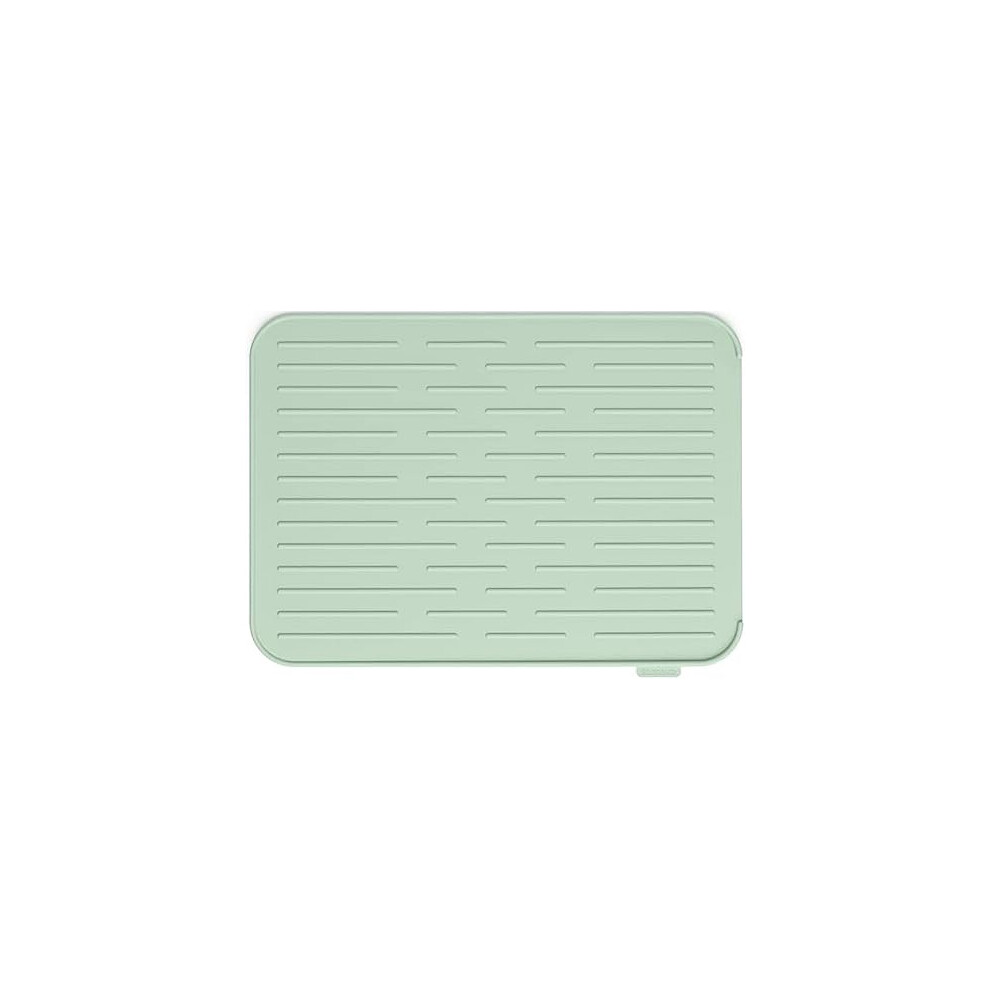 - Sinkside Silicone Dish Drying Mat with Rim - Kitchen Accessory - Dishwasher Safe - Foldable - Easy to Clean - Sink Mat for Airdrying Washing Up -