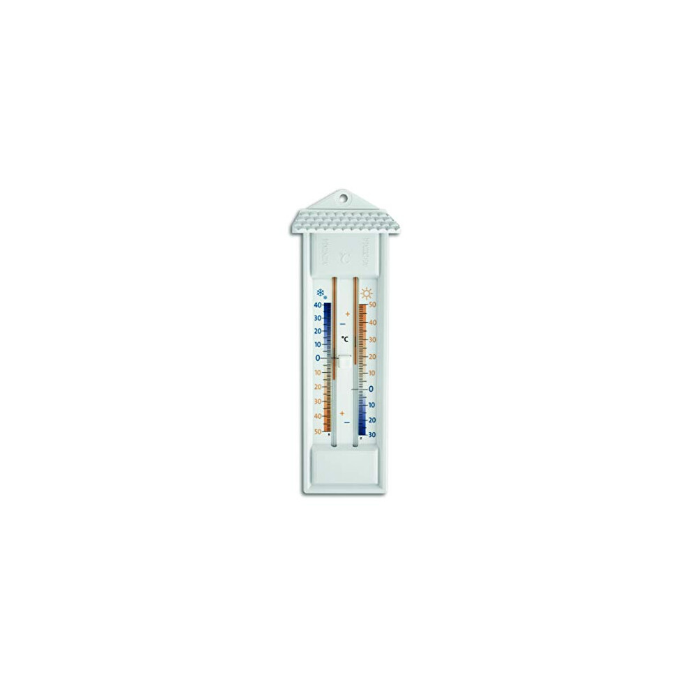 Analogue Maximum-Minimum Thermometer, Suitable for Indoors and Outdoors, Weatherproof