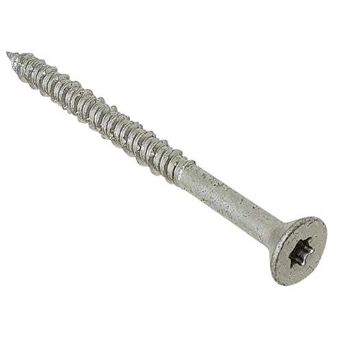 Forgefix TechFast Masonry Screws CSK/Torx | 6.3 x 70mm | Elementech | Box 100
