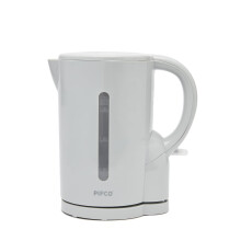 Grey Kettle - Efficient 2200W Cordless Electric Kettle - Compact And Lightweight, Auto Shut-off, Boil-dry Protection - Easy To Fill And Clean,