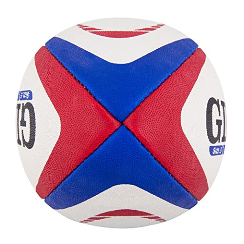 England Rugby Replica Ball - White/Red, Size 4 2
