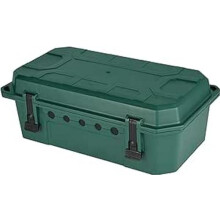300180 Waterproof Protective Box for Outdoor Electrical Connections, Weatherproof IP54 with 5 Cable outlets (from 7.5 mm to 12.4 mm), Dimensions 390 x