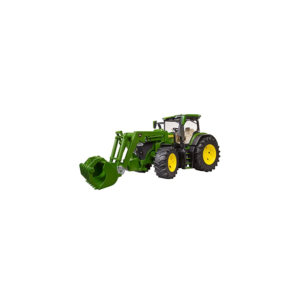 New Bruder John Deere 7R 350 Tractor With Front Loader Size 7