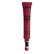 NYX PROFESSIONAL MAKEUP Powder Puff Lippie Lip Cream, Liquid Lipstick - Prank Call (Burgunder)