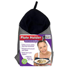 Hot Plate Holder -Plate Cozy for Hot Plates, Microwave Hot Plate Holder, Coozie for Hot or Cold Plates, Best for Kids, Microwave Safe Kitchen