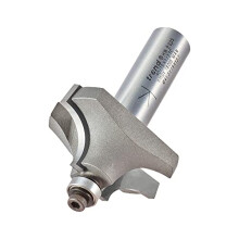 Professional Bearing Guided Ovolo Router Cutter, 12.7mm Radius, 3.2mm Step, 1/2 Inch Shank, Two Alternative Bearings, Tungsten Carbide Tipped, 40/15X1
