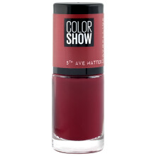 Color Show 5th Ave Matte 456 Wine at 5 Nail Polish 7ml