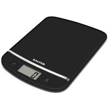 1056 BKDR Aquatronic Kitchen Scale – Digital Baking Scales with Easy-to-Read LCD Display, Compact Food Scale, Add & Weigh Tare Function, Measures