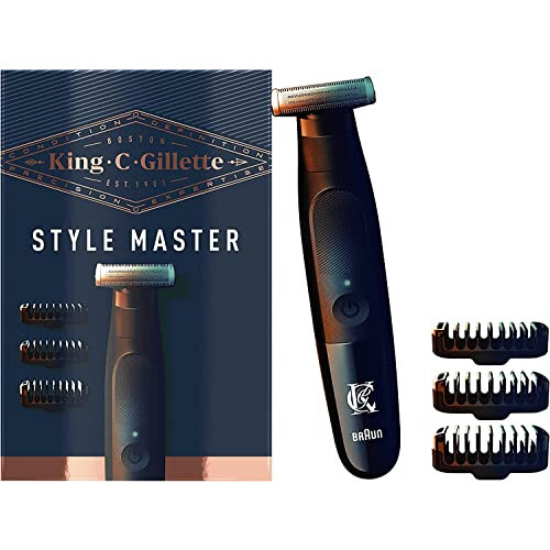 Gillette Rasatore per barba senza fili King Style Master GILLETTE