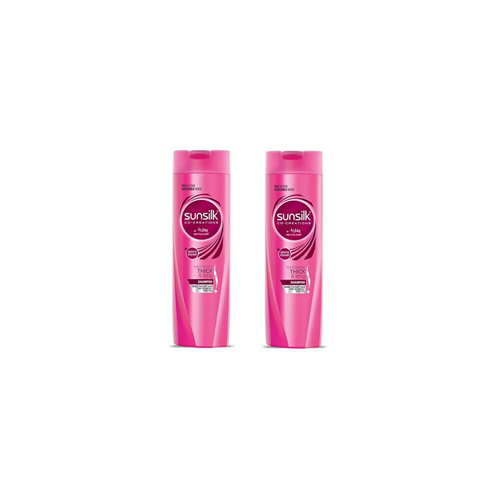 Sunsilk Co-Creations Shampoo Lusciously Thick & Long, 180Ml (Pack Of 2)