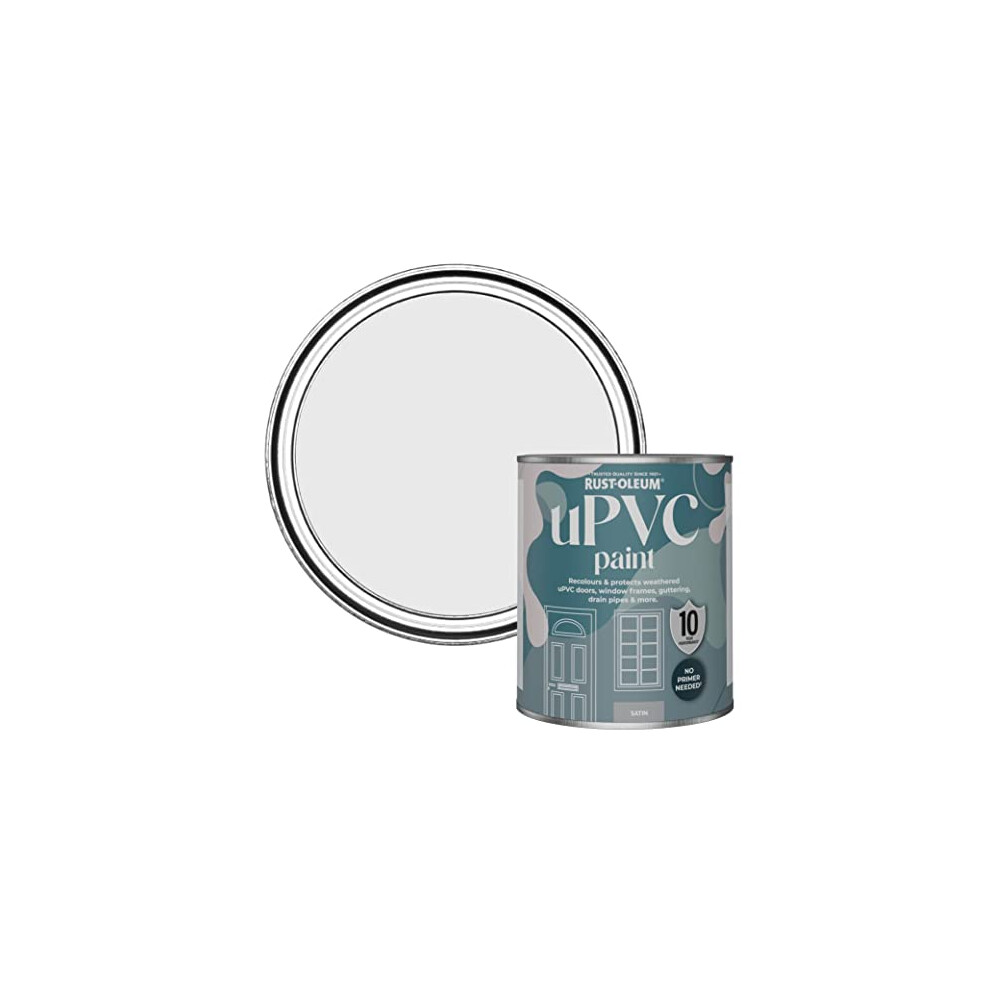 Grey uPVC Door and Window Paint In Satin Finish - Monaco Mist 750ml