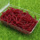 200PCS Artificial Earthworm Fishy Smell Biomimetic Fishing Lure Soft Baits Simulation Bait Bloodworm Fake Redworm for Freshwater and Saltwater 7