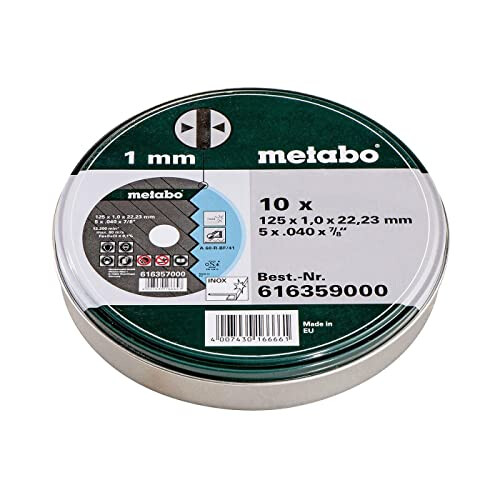 Metabo 6.16359.00 INOX Discs in Tin, Green