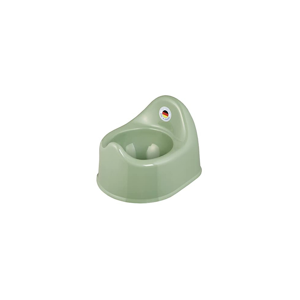 Rotho Babydesign Potty, From 18 Months, Bella Bambina Shale Greeen 20601 0330 0001
