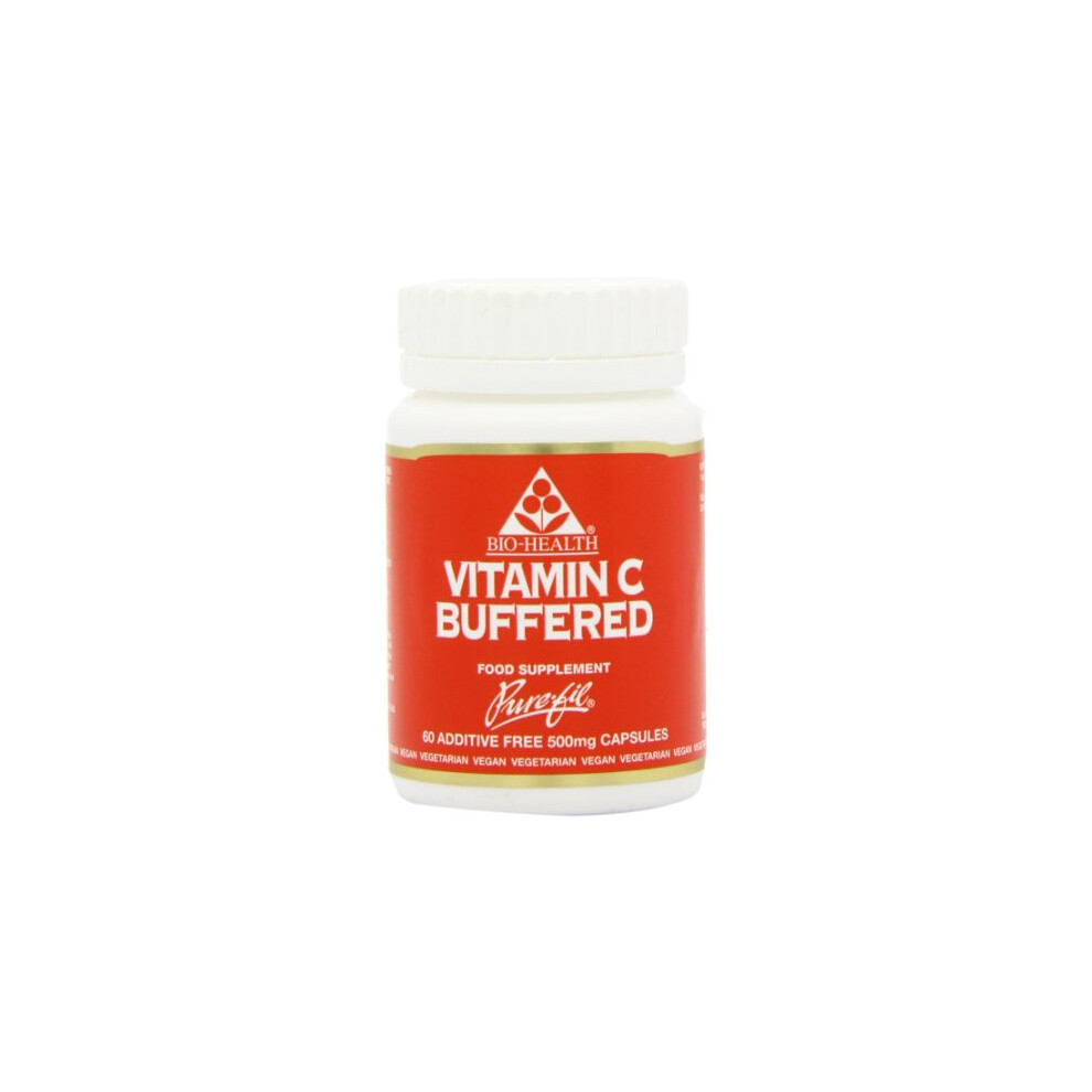 Bio-Health 500Mg Buffered Vitamin C - Pack Of 60 Capsules