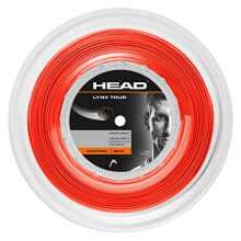 Lynx Tour 200m Reel Tennis String, Orange, 16