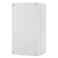 Project Box, IP65 ABS Plastic Junction Box - Dustproof & Waterproof - Easy to Carry & Storage Electrical Enclosure Boxe Gray (158 * 90 * 60mm)