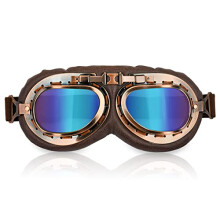 Cosplay Goggles Steampunk Motorcycle Goggles for Costume Retro Pilot Style Goggles