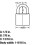 Master Lock 140Q Solid Keyed Alike Padlocks, Brass, Silver, 4 Pack 5