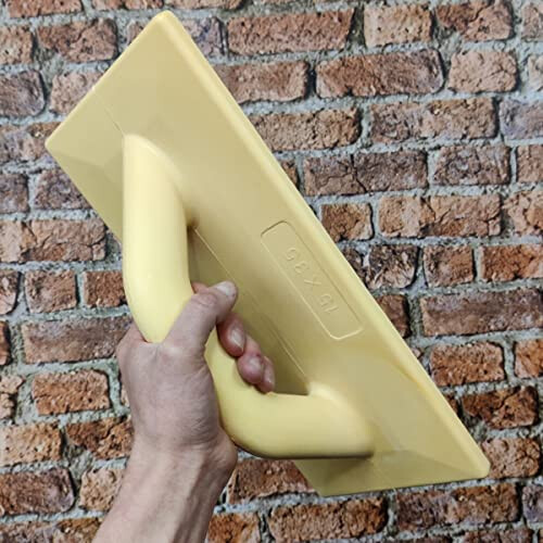 Rigid Poly Plastering Floats - 150mm x 350mm - Lightweight Float with Ergonomic Handle - Easy to Clean 1