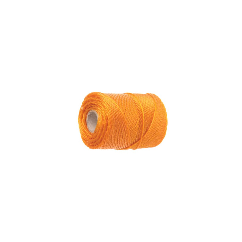 FAI3250 Orange Poly Heavy-Duty Brick Line String 250M (820ft) Breaking Strength 27kg