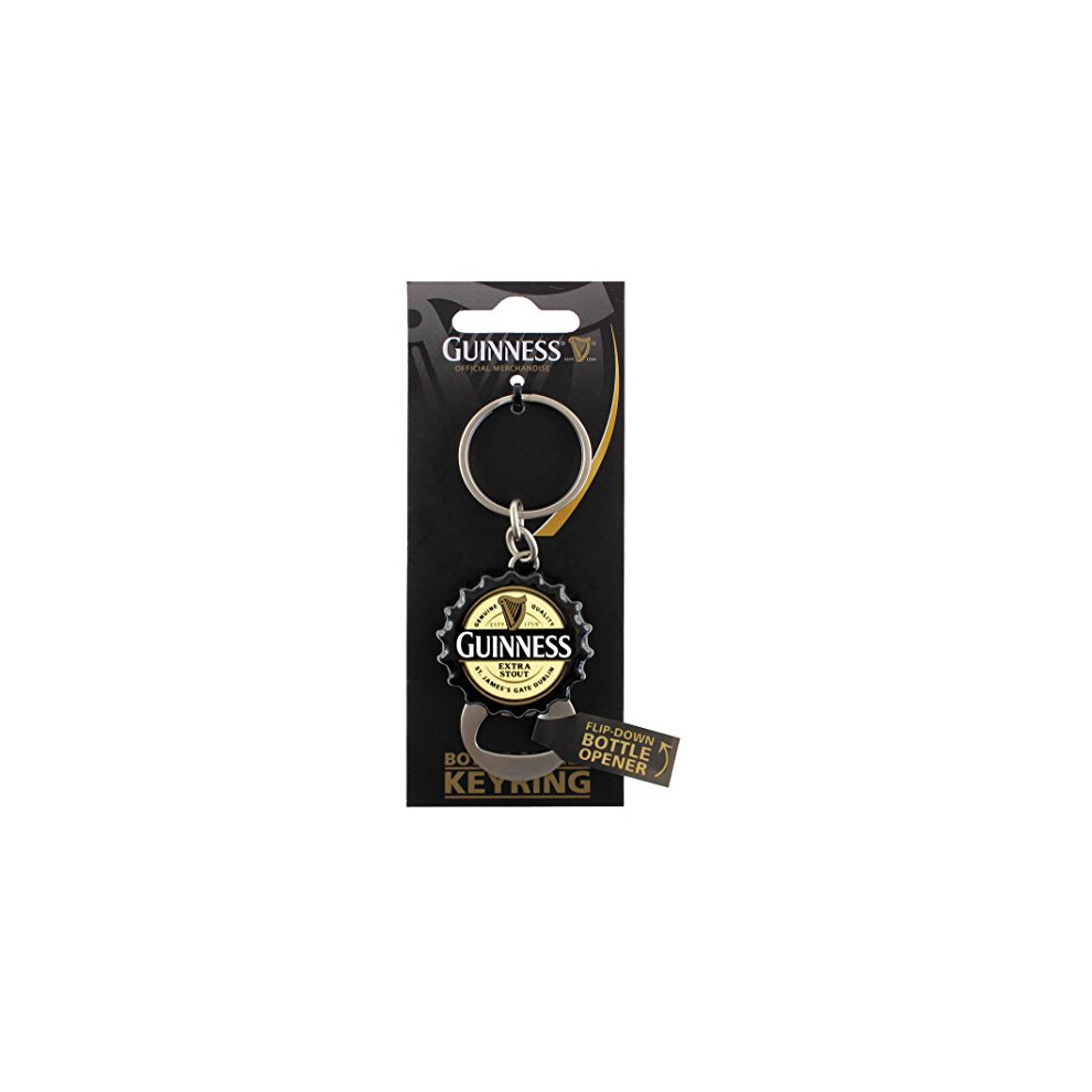 Flip Down Bottle Opener Keyring