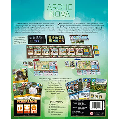 31012 Ark Nova, Ages 14+ (Multicolored) 2