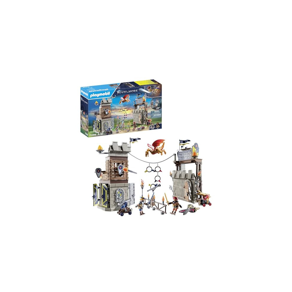 71298 Novelmore - Novelmore vs. Burnham Raiders - Tournament Arena, battle between two realms, medieval castle, knights toy, fun imaginative role-play