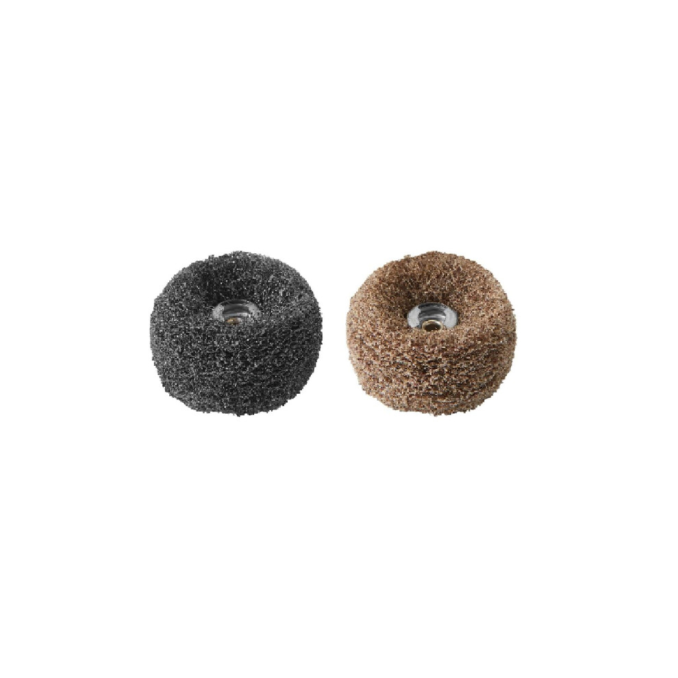 MAX SC511DM EZ SpeedClic: Finishing Abrasive Buffs 180 & 280 grit, 2 x Abrasive Buffs 30mm with MAX Life Durability and Long Lasting Performance with