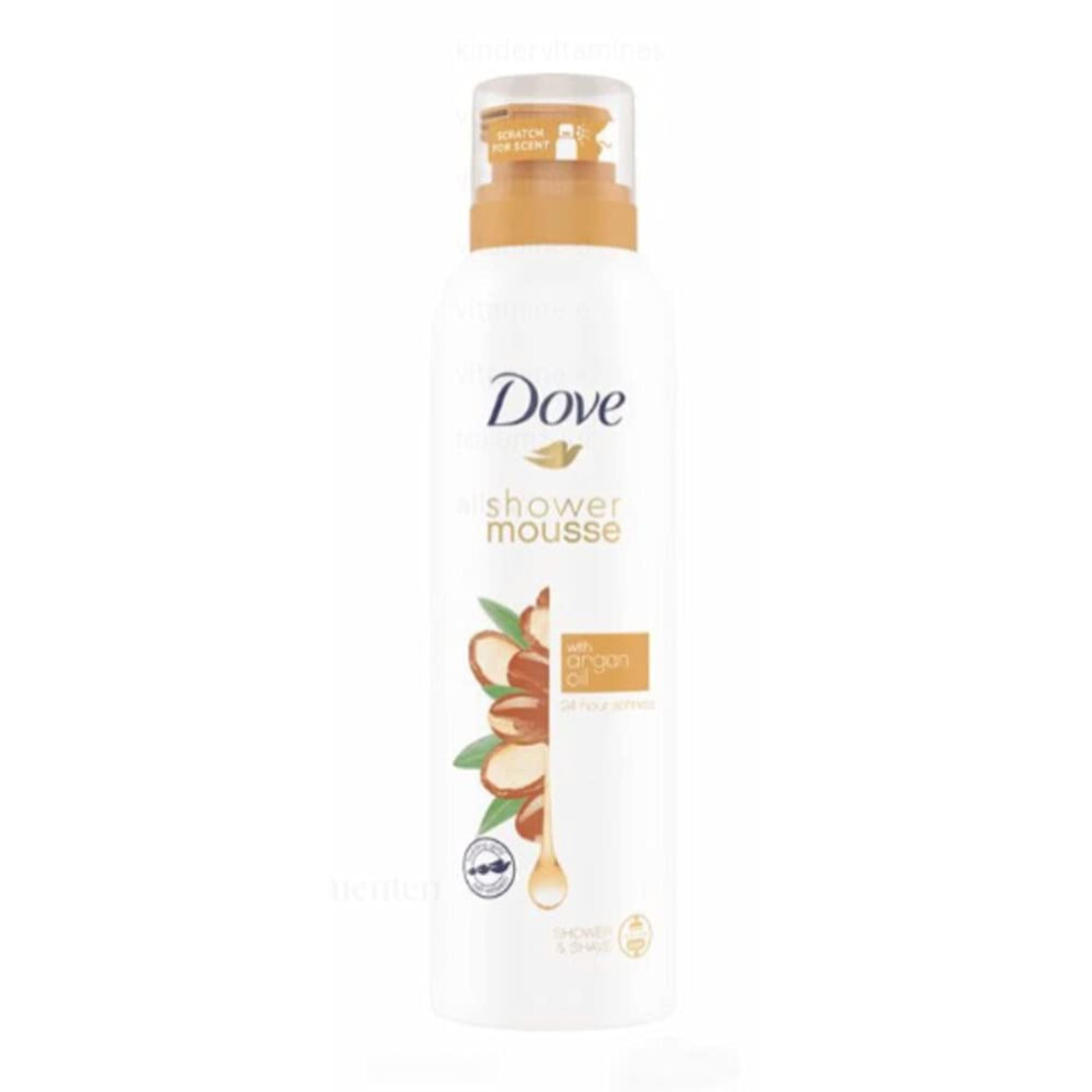 Argan Oil Shower Mousse 200 ml