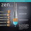 Zen 5 Piece All Media Angular Paint Brush Set,Gold,L 3