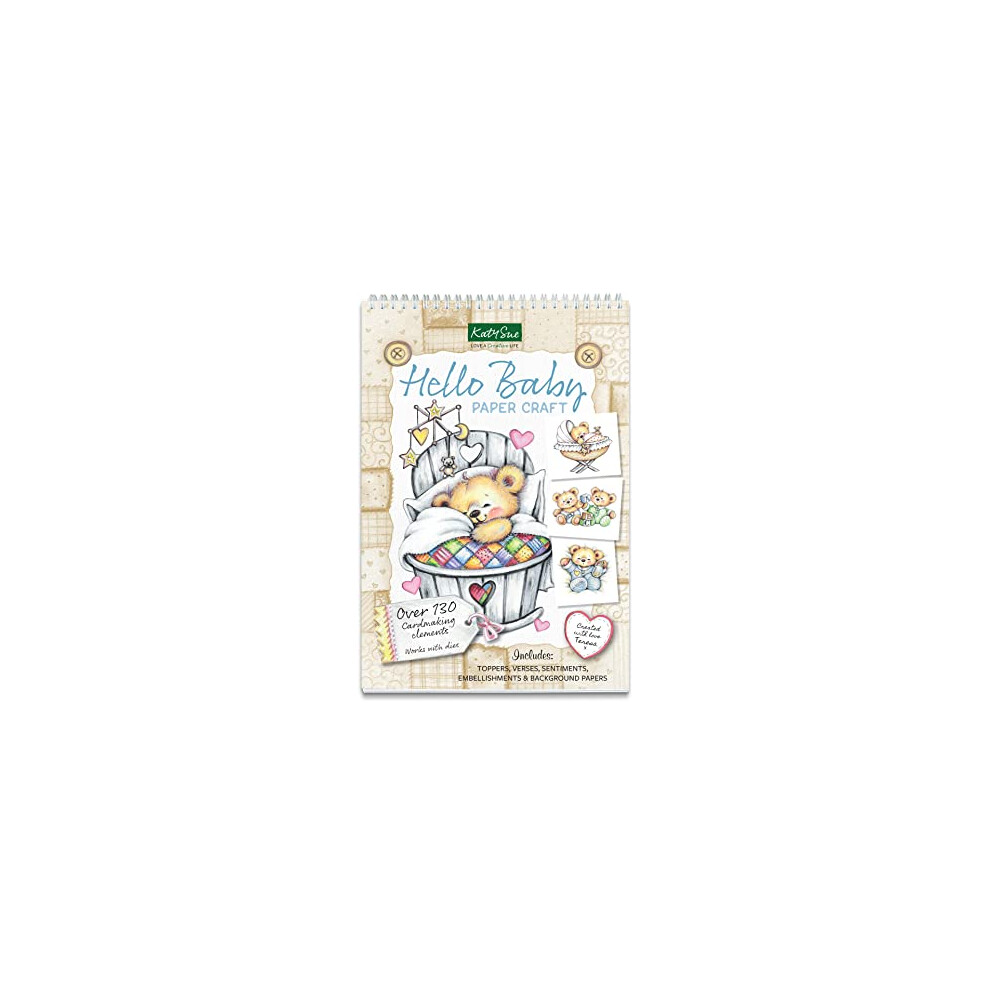 'Hello Baby' Paper Craft Card-Making Pad (not die Cut)