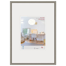 Picture Frame Steel 42 x 59,4 cm (DIN A2) with Art Glass, New Lifestyle Plastic Frame KVX426D