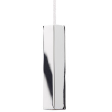 Cube Chrome Light Pull