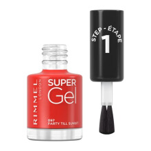 Nagellack - RIMMEL LONDON - Party Till Sunset - 12 Ml - Rot - Unisex