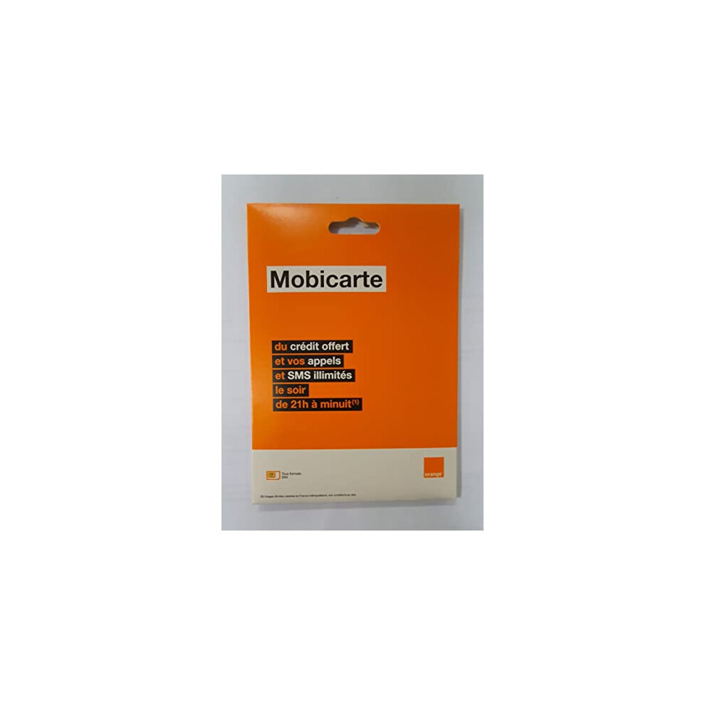 Prepaid Orange SIM card