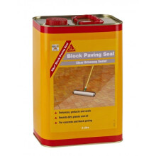 Block Paving Seal | Protects and Seals Stone, Concrete, Brick and Block Paving Surfaces - Ideal for Exterior Path, Paving, Pato and Slabs - 5 Litre