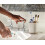 Joseph Joseph Easy-Store - Toothbrush Holder Caddy Bathroom Storage, Compact- Matt Finish, Ecru 5