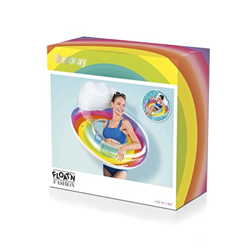 Bestway Gonfiabile da nuoto - Bestway - Arcobaleno - Comodo - Colorato - Resistente 2