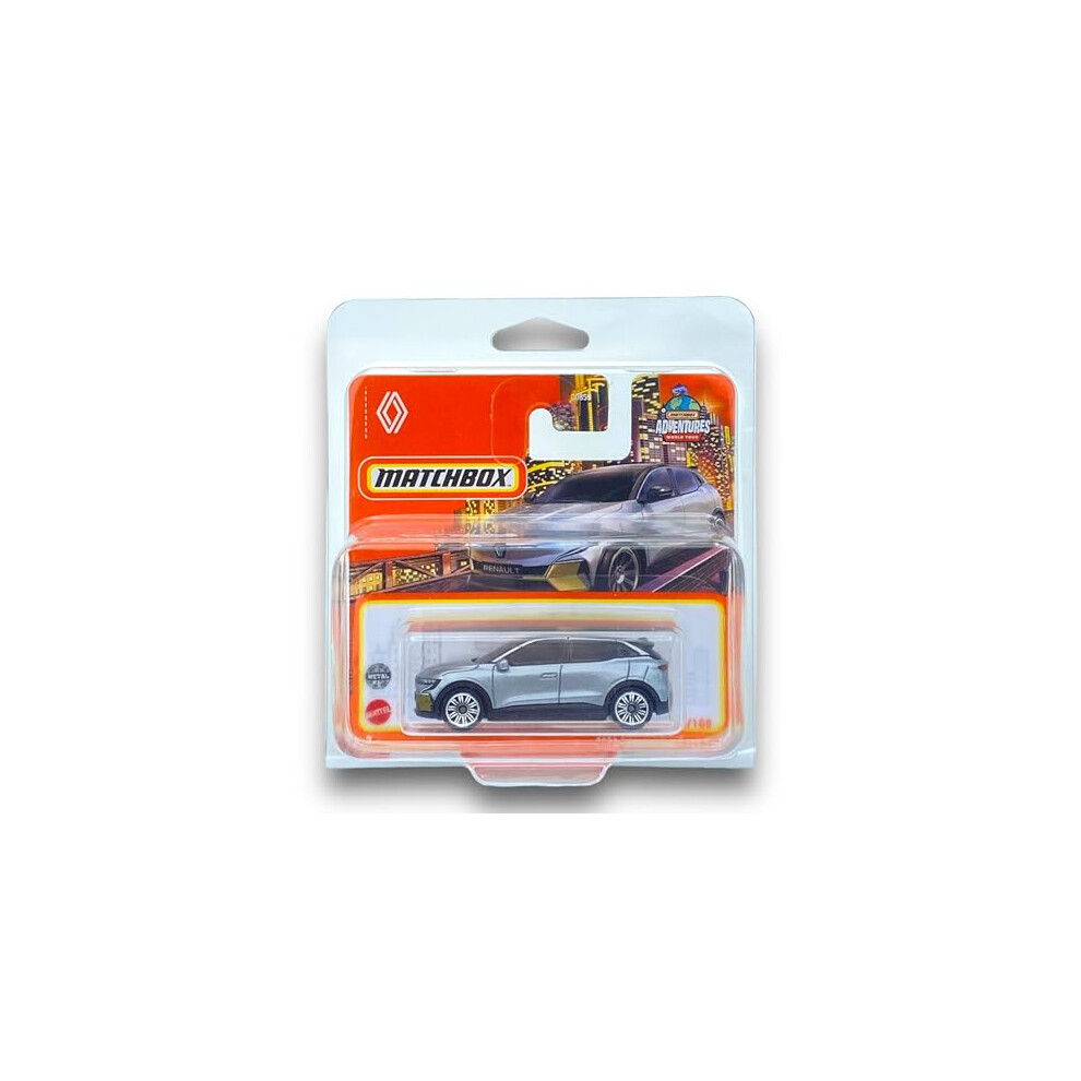 2022 Renault Megane (Silver) - Renault 2023-70/100 (Short Card) - COMES IN A KLAS CAR KEEPER SHORT CARD PROTECTOR CASE - HFR25